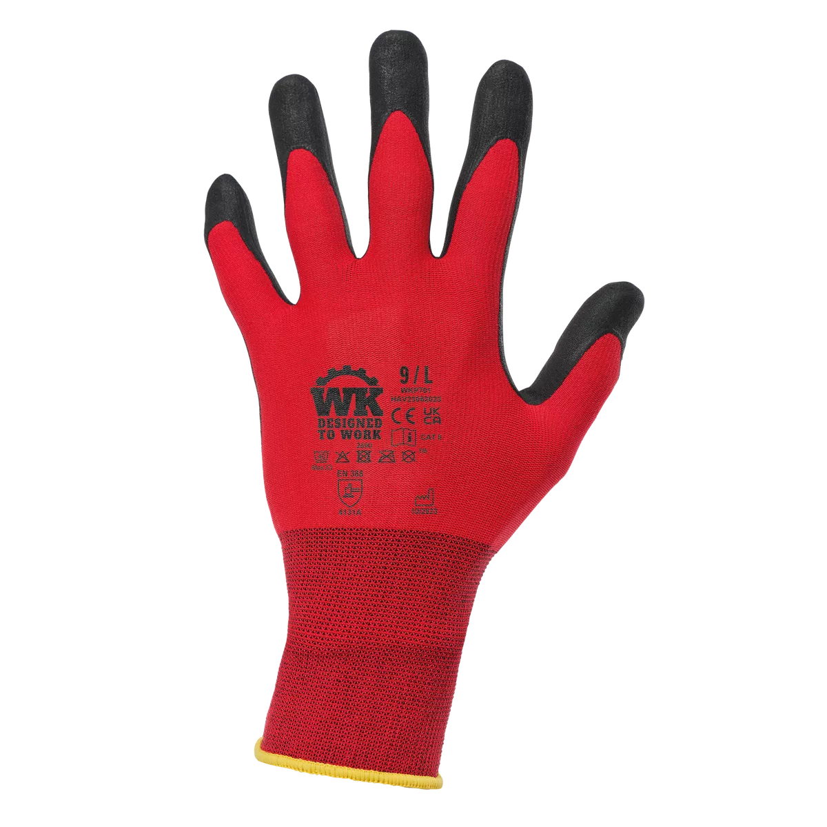 Handschoen voor precisiewerk Red