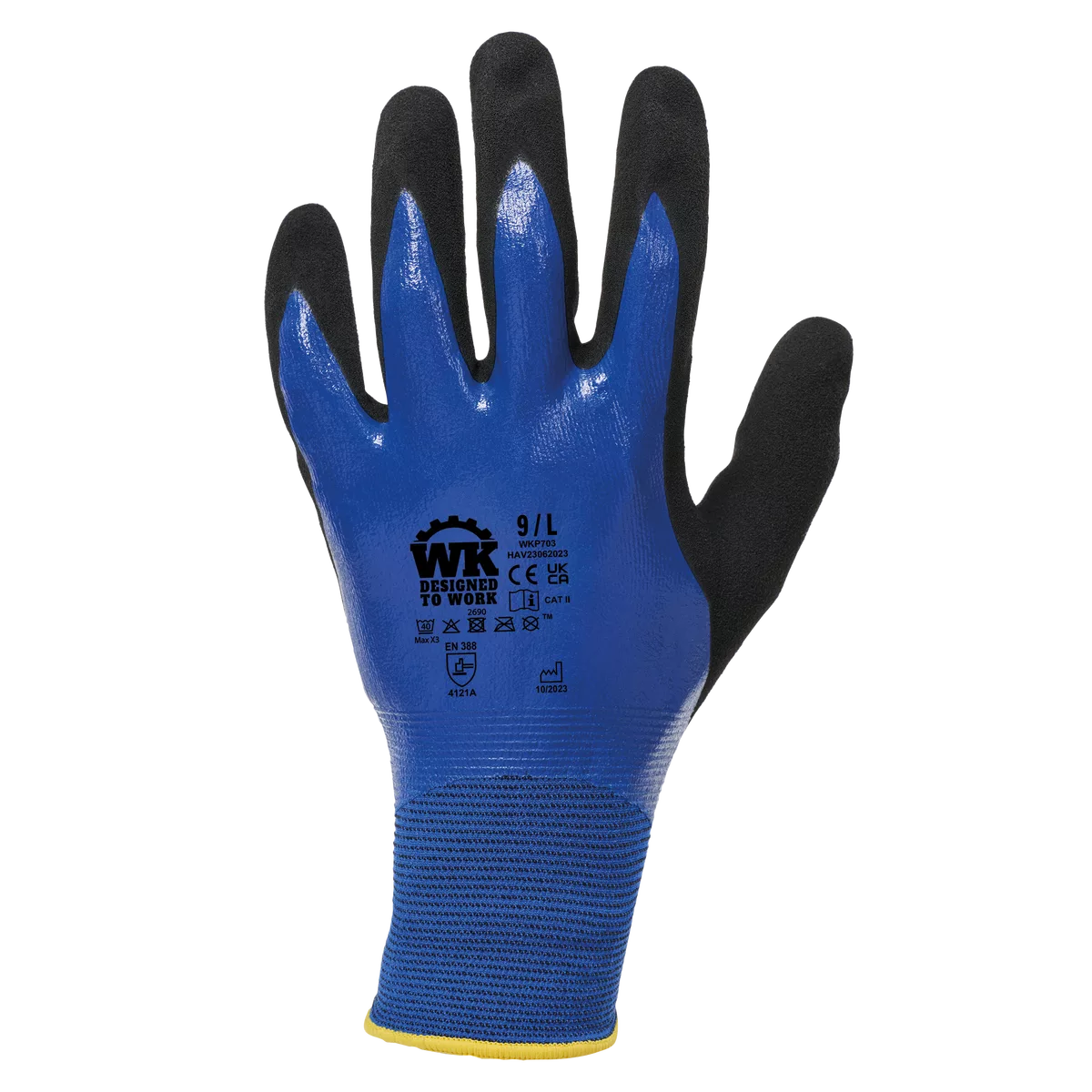 Handschoen voor werk in natte omgevingen Royal Blue