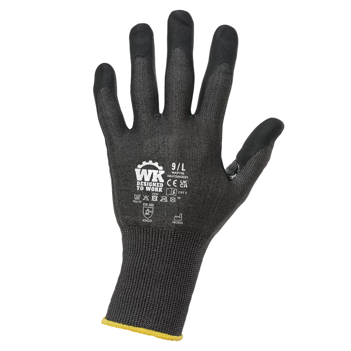 Snijbestendige touchscreen-handschoen Black