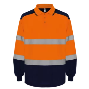 Hi Vis Orange / Navy