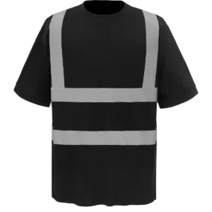 Veiligheids T-shirt met korte mouwen Black