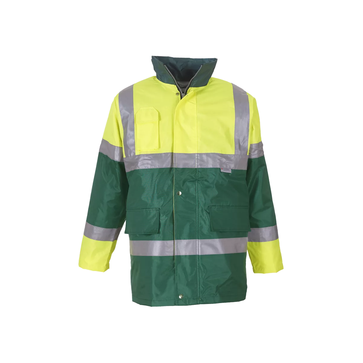 Contrasterende veiligheidsjas Hi Vis Yellow / Green