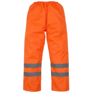 Ademende regenbroek Hi-Vis Soft Flex Hi Vis Orange