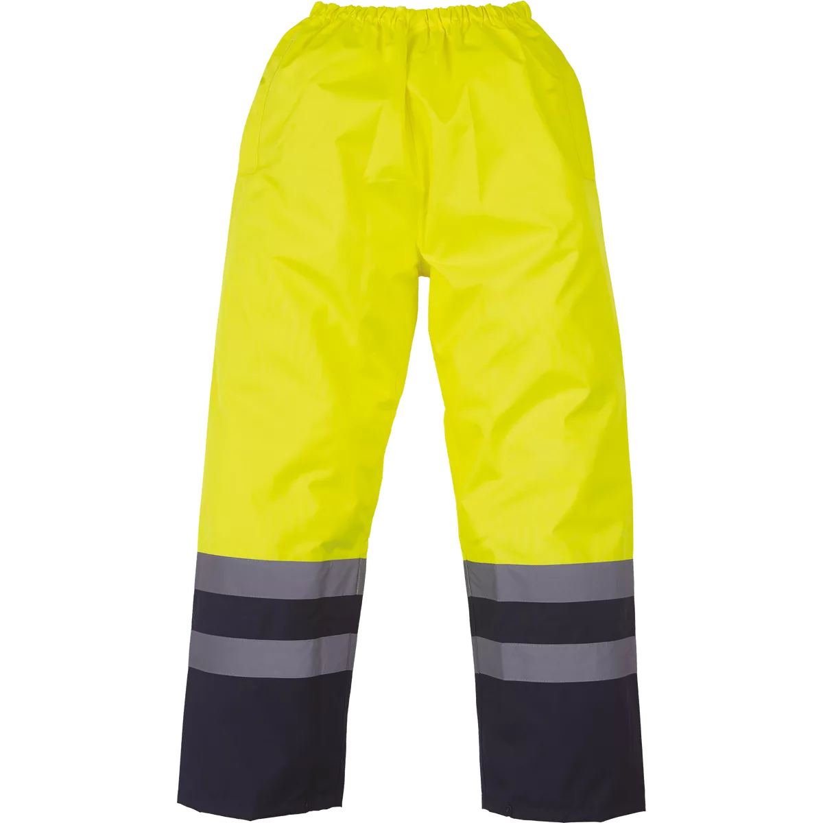 Hi vis waterdichte overbroek Hi Vis Yellow / Navy