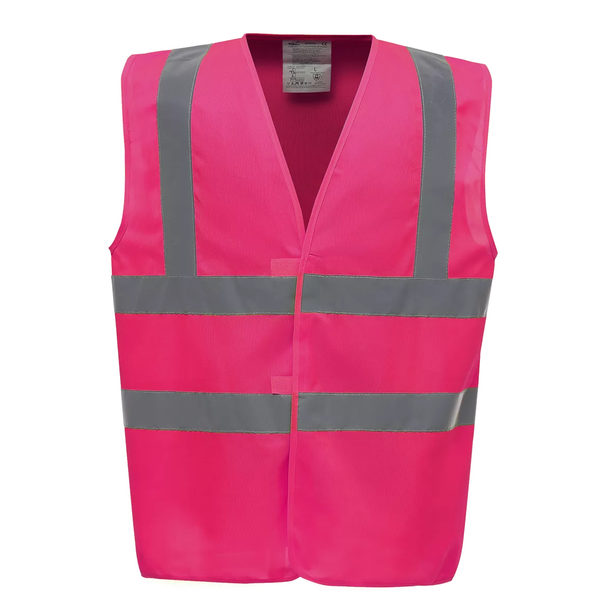 Veiligheidshesje met 2 Banden & Bretels Pink