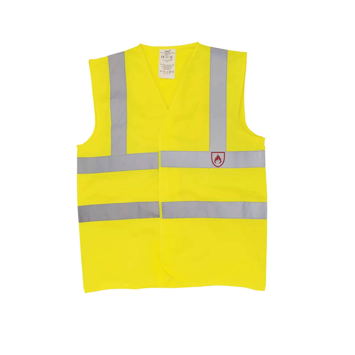 Hi-Vis en vlamvertragend hesje Hi Vis Yellow
