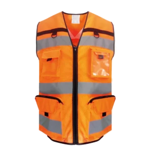 Hi Vis Orange Mesh