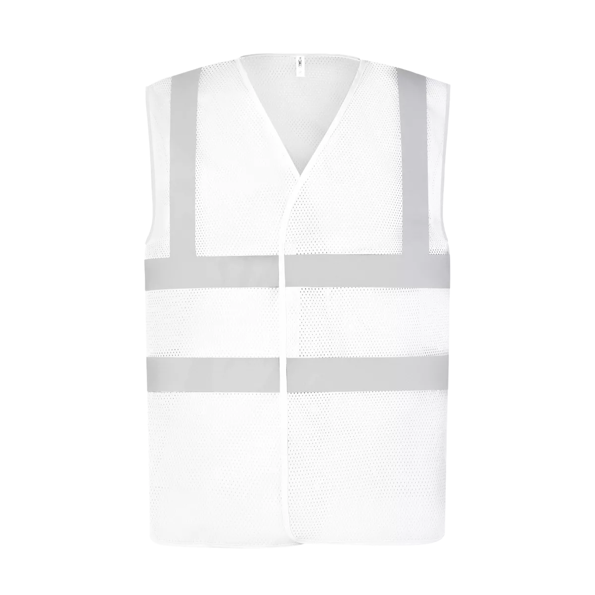 Hoge zichtbaarheid hesje van gaas White