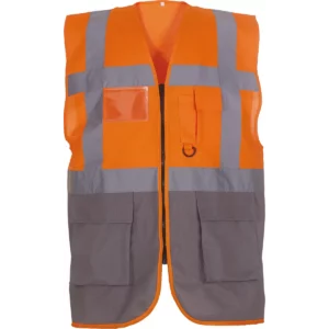 Hi Vis Orange / Grey
