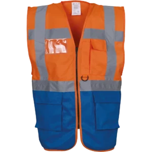 Hi Vis Orange / Royal Blue