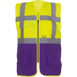 Hi Vis Yellow / Purple