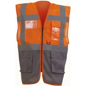 Hi Vis Orange / Grey