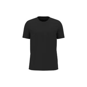 Interlock-T-shirt van biologisch katoen voor heren Black