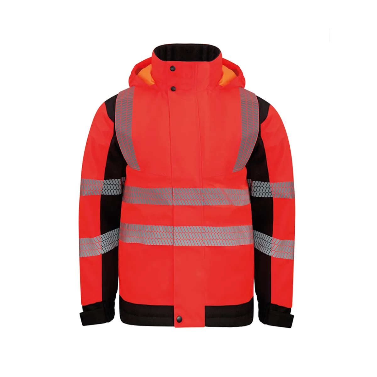 Copenhagen High-Visibility regenjas Red / Black