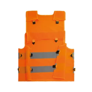 Veiligheidponcho voor kinderen Hi Vis Orange